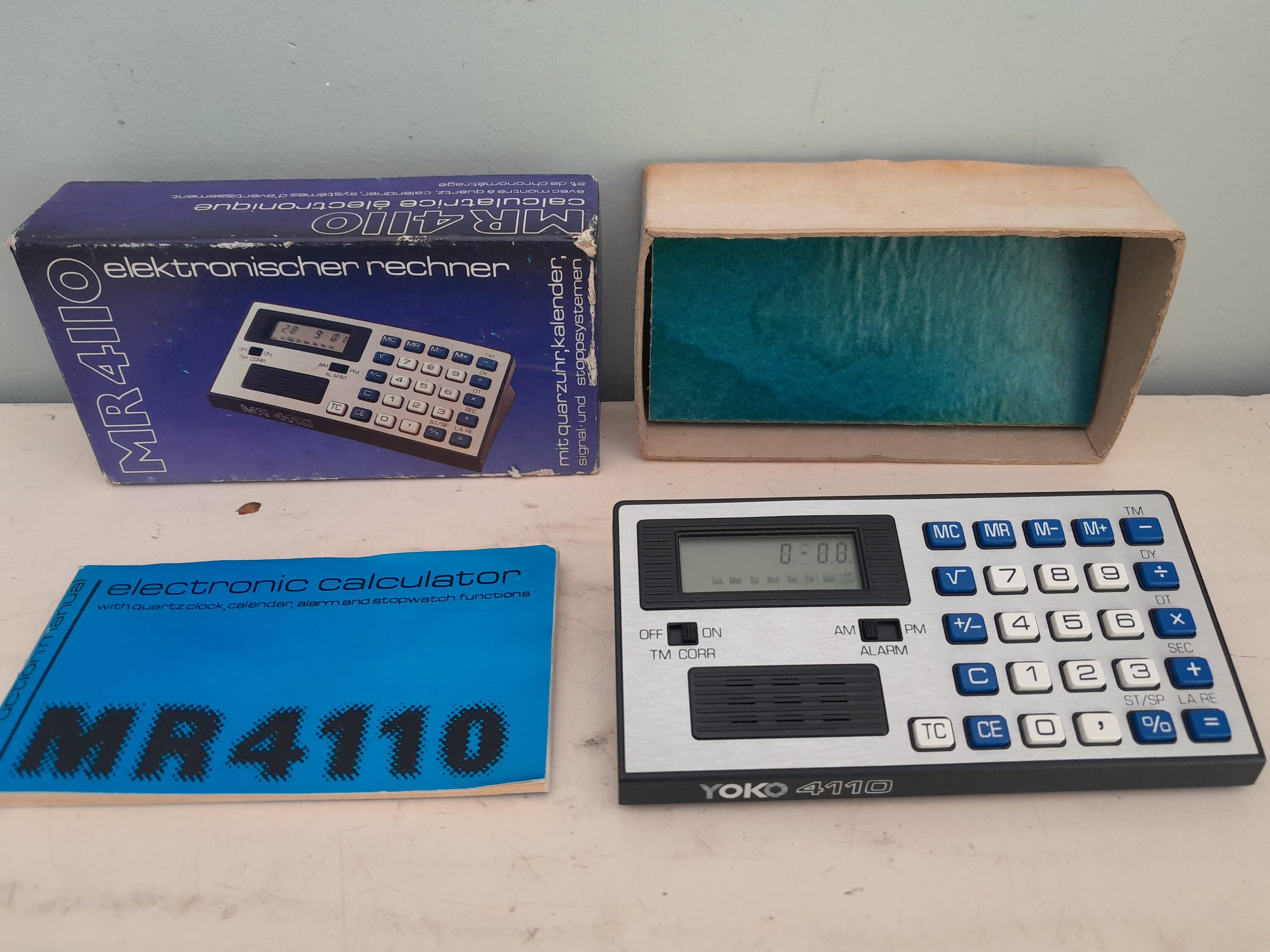 Vintage MR 4110 Electronic Calculator Yoko 70s - Etsy