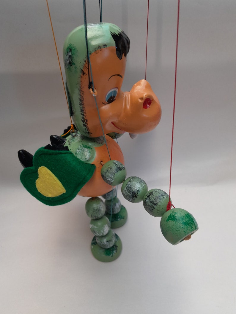 Vintage Pelham Puppets Baby Dragon in Original Box Etsy