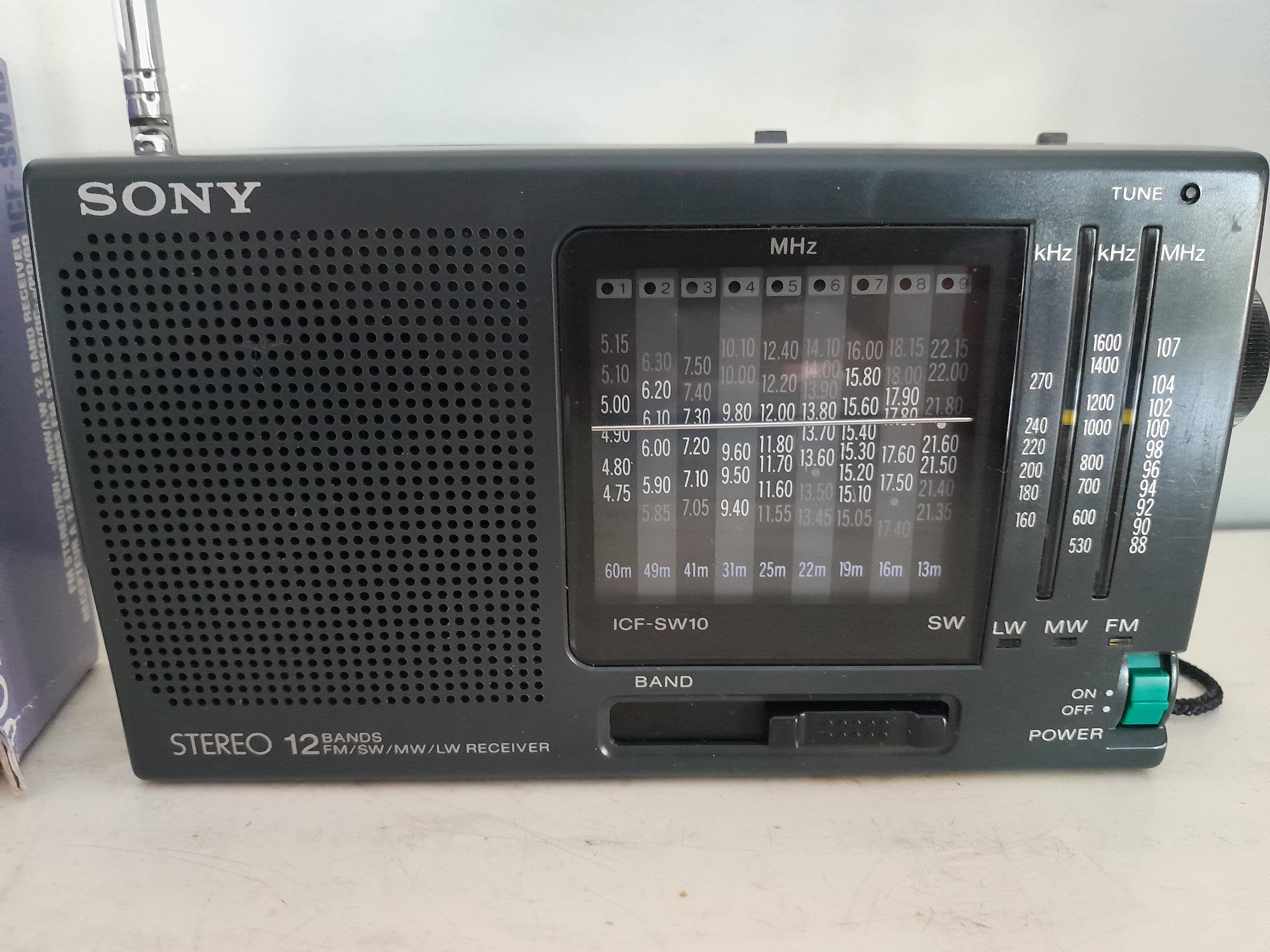 ヴィンテージ ソニー ワールドバンド レシーバー ICF-SW10 -日本