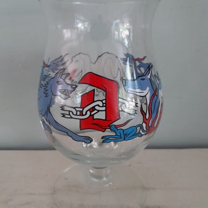 Duvel beer glass - glass - Iwan Smit - Limited Edition - Art Glass - Dog