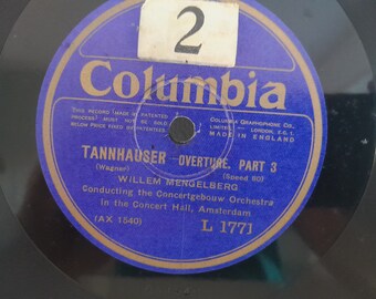 2 X Columbia Gramophone Record - 78 Rpm - Etsy