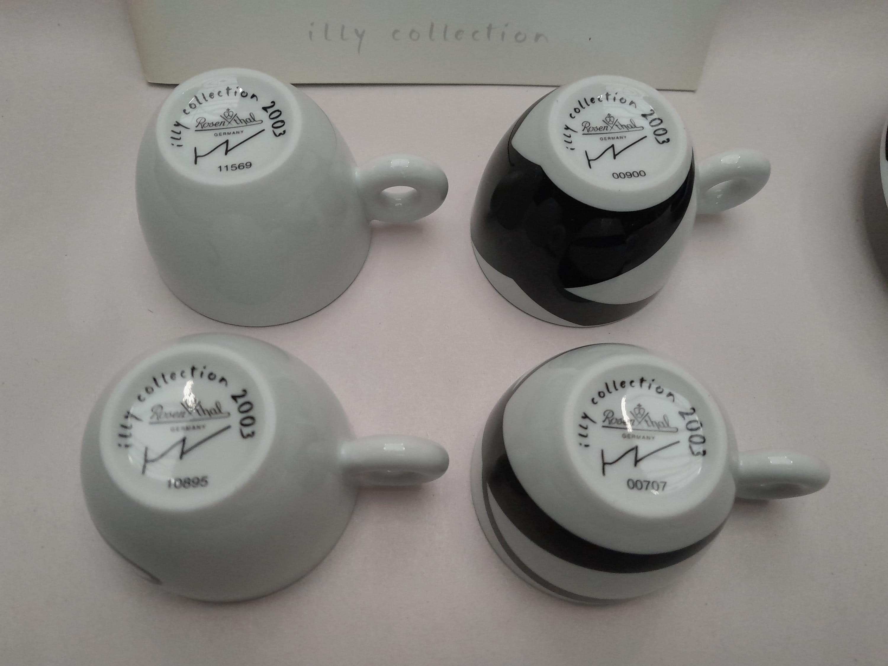 Illy Collection 2003 Espresso Cups - Haim Steinbach 