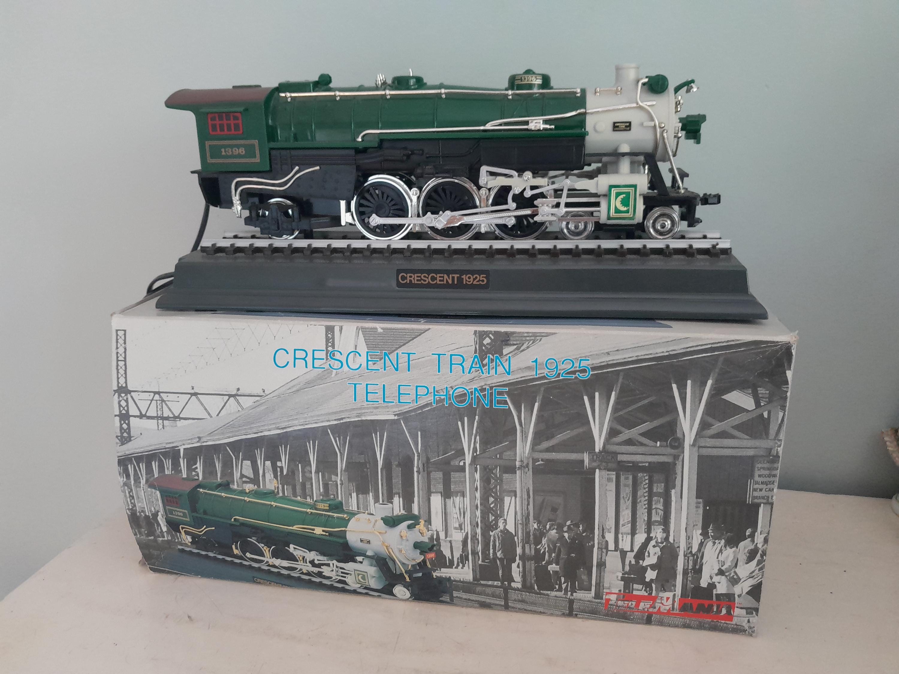 Vintage Crescent 1925 Locomotive Train Telephone Novelty Phone - Etsy