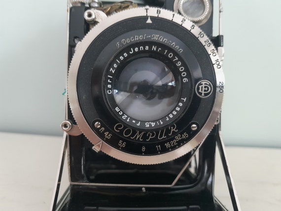 Compur F. Deckel Munich Vintage Camera - Carl Zeiss - Germany - Etsy