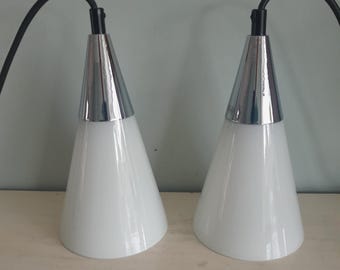 独50年代 W. Wagenfeld for Lindner nr.6001 Wilhelm Wagenfeld Ceiling Lamp - Model 6001 LJS - Lindner - 1950s