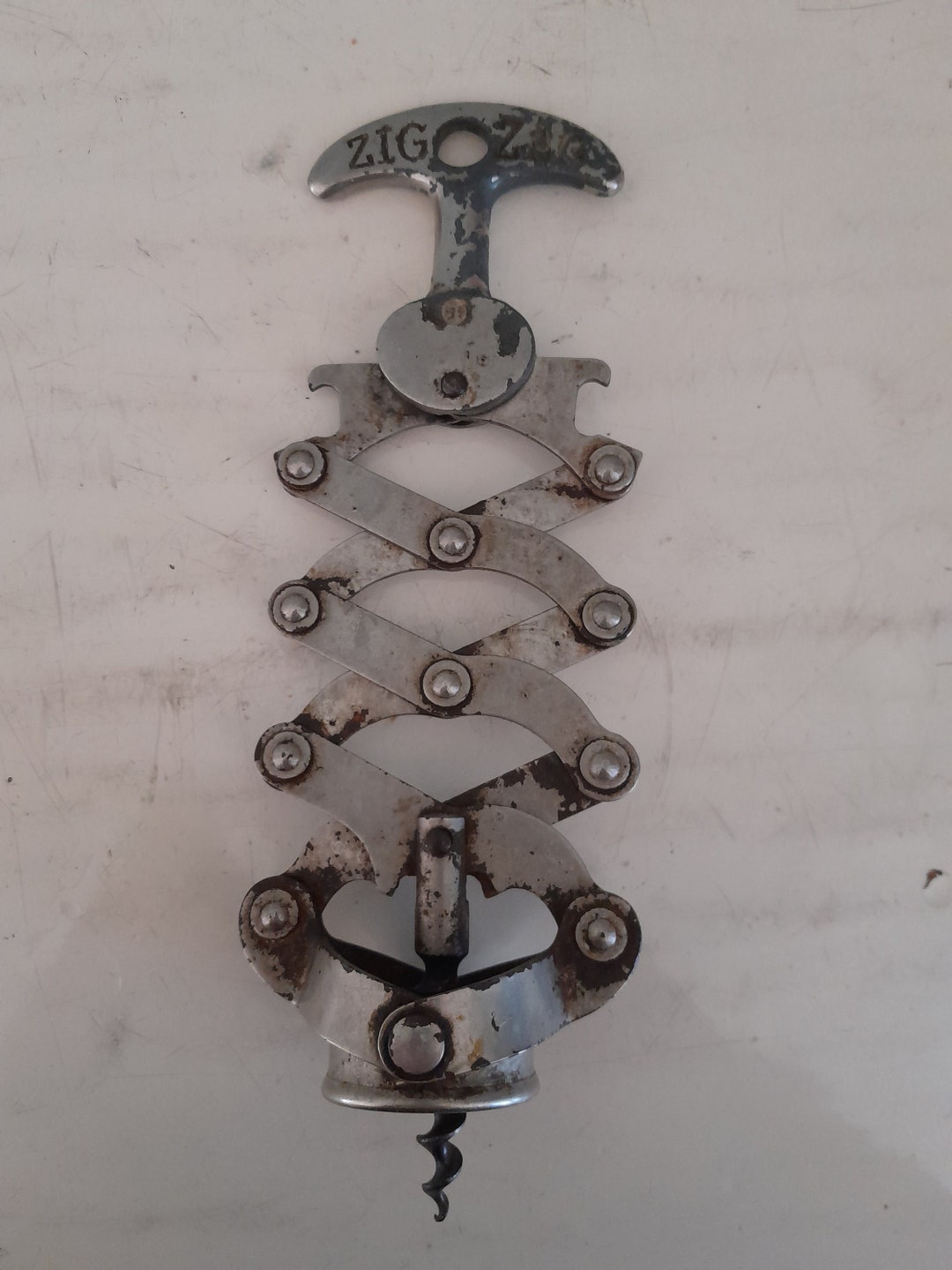 Vintage Zig Zag Corkscrew 1950s - Etsy New Zealand