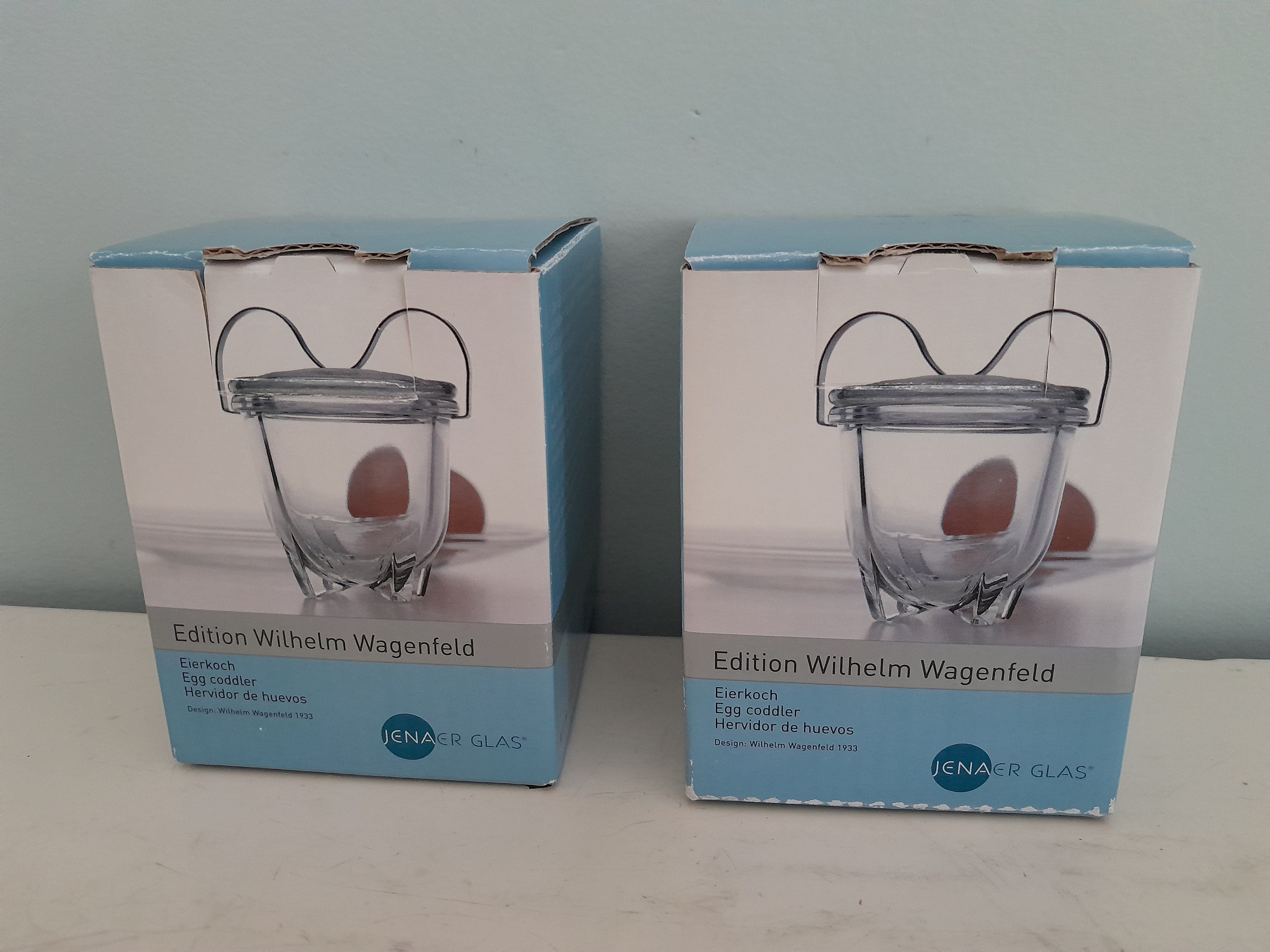 2 X Wilhelm Wagenfeld Egg Cooker Jenaer Glass No.1 - Etsy