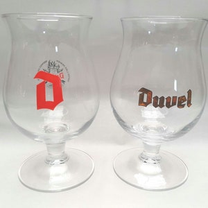 Set of 2 x Duvel beer glass - Belgian beer glass