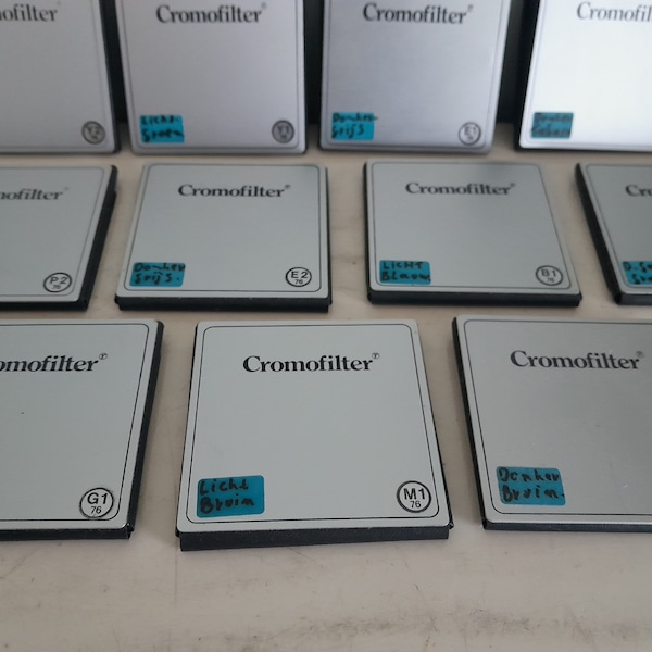 11 x Cromofilter Cokin 76 - photo filter
