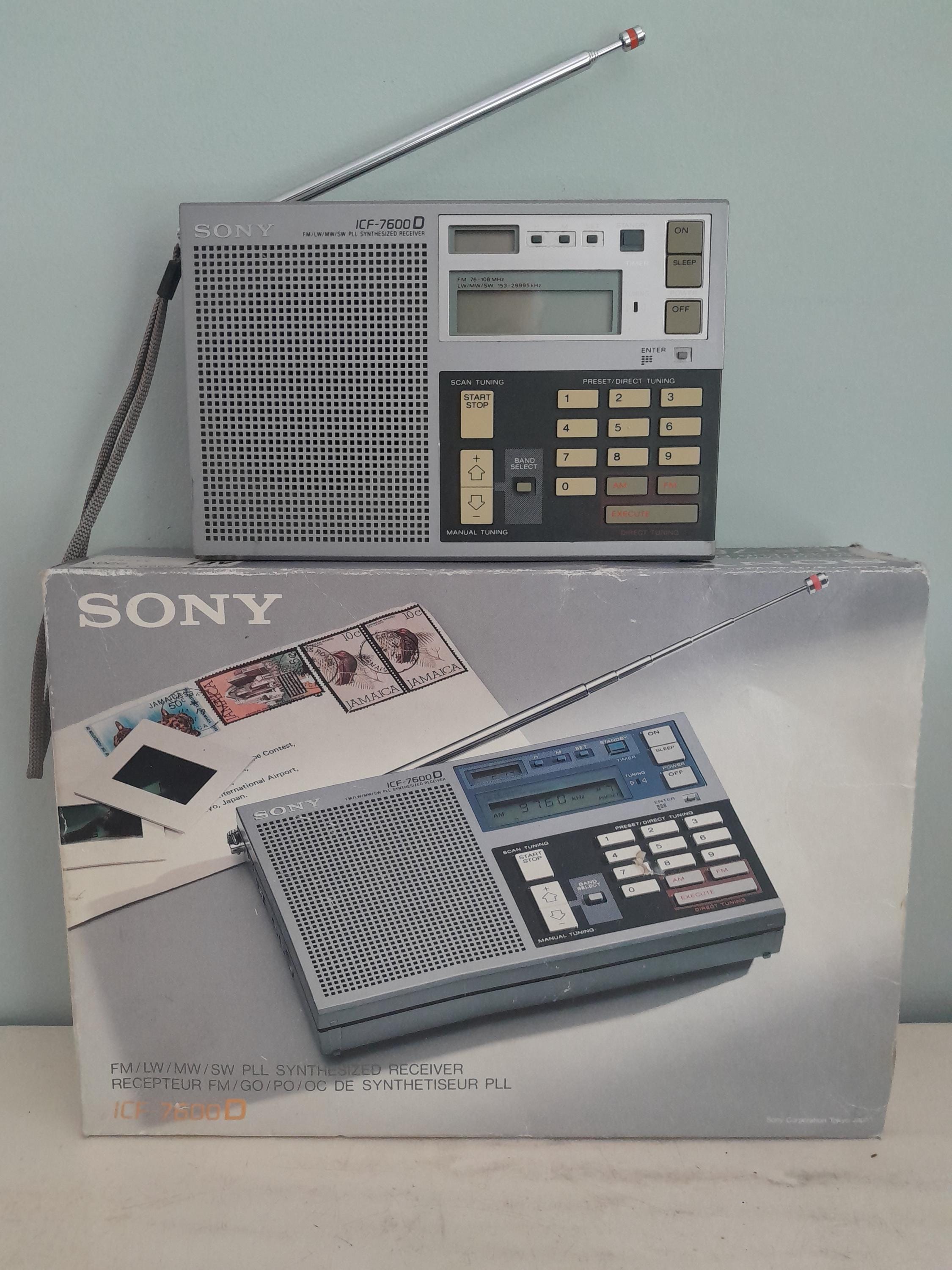 Sony Icf 7600 - Etsy
