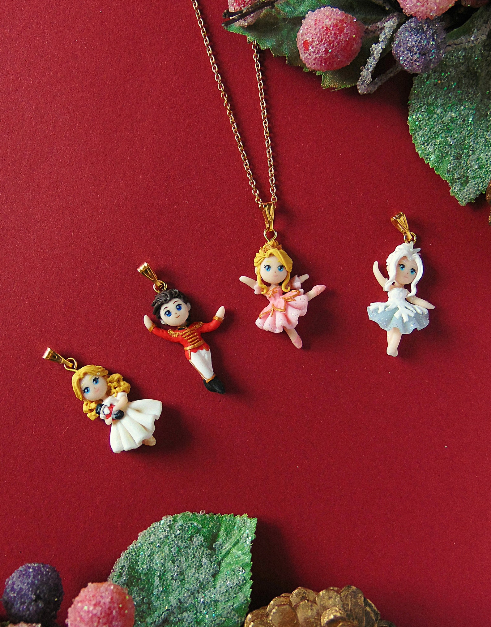 The Nutcracker Jewelry Collection Polymer Clay Jewelry Etsy