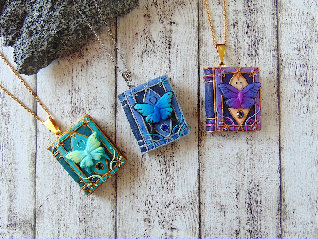 ネックレス・ペンダント Stone Nichi Butterfly Magic Necklace SBN76-WG-MC-