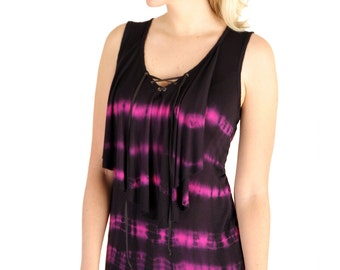 CLOSEOUT! Festival Chic Tie Dye Tunic