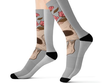 Skull Sublimation Socks