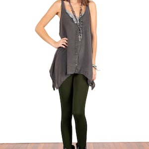 Dark Olive Green Leggings