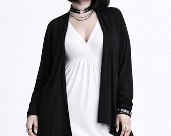 Black Magic Drapey Cardigan