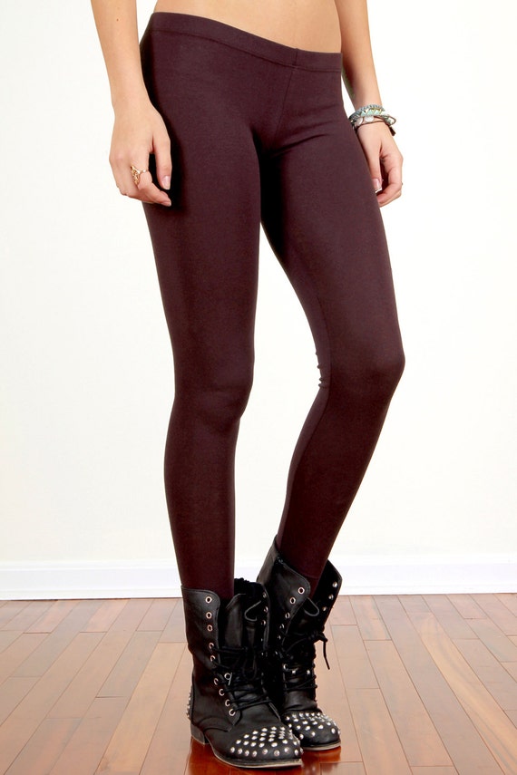 chocolate brown leggings