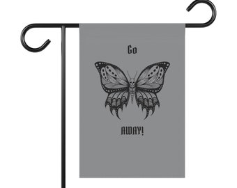 Go Away Deadhead Moth Garden & House Banner