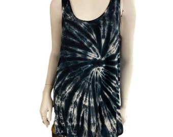 Plus Size Tie Dye  Tank Top