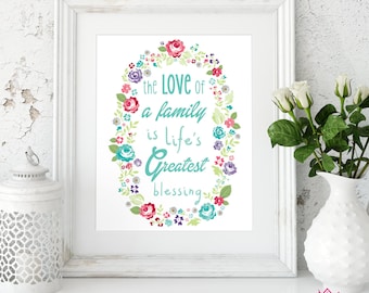 Family Love Art Print