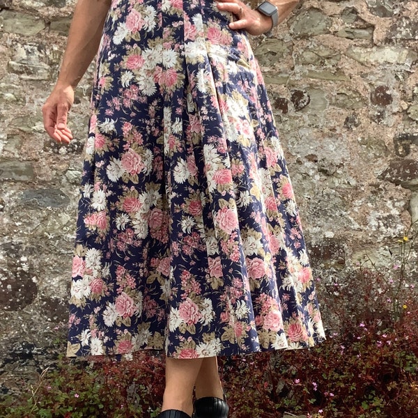 Laura Ashley Skirt - Etsy