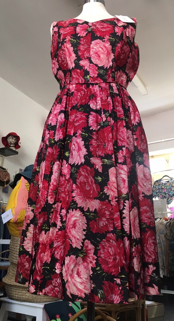 Vintage 1950’s Blanes floral tea dress