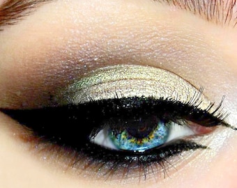 MOON GLOW Eyeshadow Duo- Natural, Vegan Eyeshadow and Eyeliner Makeup. Cruelty Free Cosmetics.