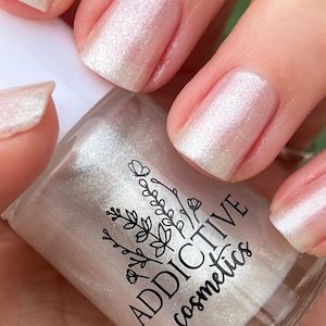 New! CRYSTAL CLEAR- 10 Toxin Free Nail Polish- Vegan Friendly, Cruelty Free