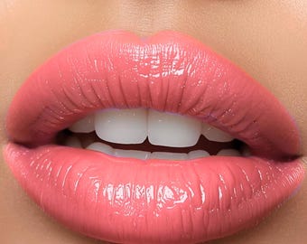 Brillo de labios HORIZON Coral: vegano y sin crueldad animal.