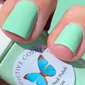 MINT JULEP- 10 Toxin Free Nail Polish- Vegan Friendly, Cruelty Free