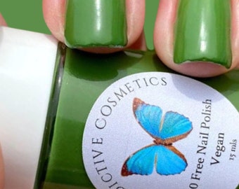 OH O-KALE - 10 esmaltes de uñas libres de toxinas - Vegano, libre de crueldad animal
