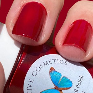 REDRUM 10 Toxin Free Nail Polish- Vegan Friendly, Cruelty Free