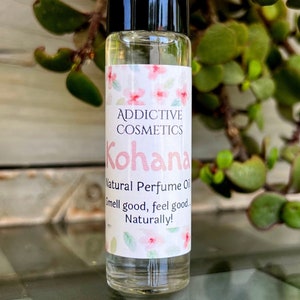 KOHANA- All Natural Perfume Oil- Vegan Friendly Fragrance- All Natural Fragrance