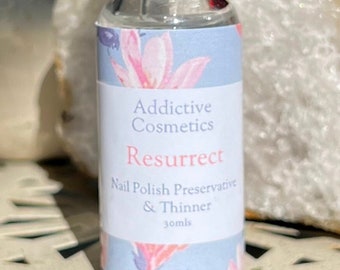 RESURRECT Nail Polish Thinner and Preservative- Bring old nail polishes back from the dead!