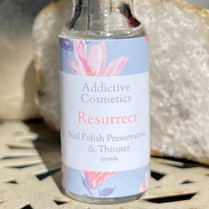 RESURRECT Nail Polish Thinner and Preservative- Bring old nail polishes back from the dead!