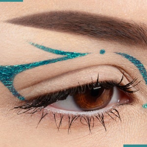 TRANCE Cake Eyeliner with Applicator Brush- Water Activated Eyeliner- Vegan Friendly, Cruelty Free