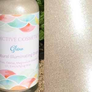 GLOW Illuminator- All Natural Illuminating Drops- Primer, Skin Illuminator, Highlighter. Brand New Formula!