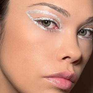 SHOOTING STAR All Natural Glitter Gel Aloe based, Vegan Friendly Glitter Makeup Gel for Eyes, Face, Hair and Body image 3