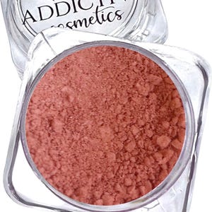 COCONUT Warm Brown Matte Vegan Eyeshadow and Eyeliner Makeup- Similar to MAC Soft Brown