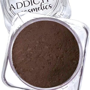 SINISTER Matte Brown Mineral Eyeshadow and Eyeliner- All Natural, Vegan Makeup