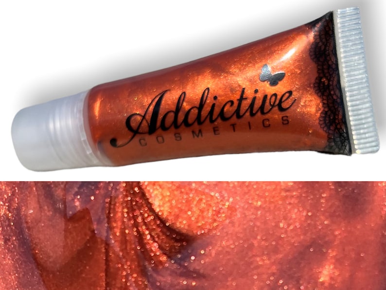 COPPER FLAMBE- Thick and Rich, Vegan Friendly Lipgloss image 1