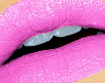 80's Baby! All Natural Pink Lipstick and Liner -Non Toxic, Vegan and Cruelty Free