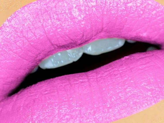 80 s Baby All Natural Pink Lipstick and Liner non Toxic Vegan and Cruelty Free Etsy Canada