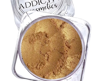 EGYPTIAN Gold Eyeshadow and Eyeliner Mineral Makeup- All Natural, Vegan Friendly