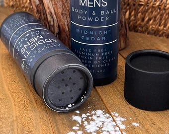 Talco corporal para hombre: Desodorante natural antirozaduras - [Selección de aroma]