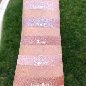 INCOGNITO-All Natural Eyeshadow Vegan Friendly Makeup Organic Makeup Cruelty Free Makeup image 4