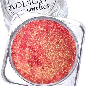 FIZZ Rose Gold Shimmer Mineral Eyeshadow- All Natural Makeup, Vegan Friendly and Cruelty Free