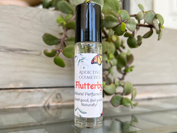 FLUTTERBY Natural Perfume Oil Vegan Friendly Fragrance All Natural Perfume
