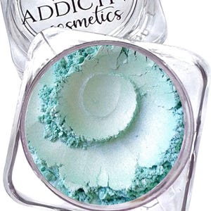 ICE, ICE BABY Mint Mineral Eyeshadow Makeup- All Natural, Vegan Eyeshadow and Eyeliner Makeup