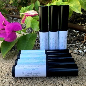 MASCARA- Pro Vitamin Nourishing Mascara- All Natural, Organic, Plant Based Ingredients- Made in the USA